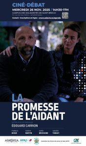Affiche film "La promesse de l'aidant"